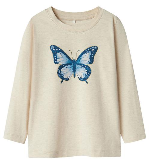Name It Bluse - NmfDemmi - Peyote Melange m. Print