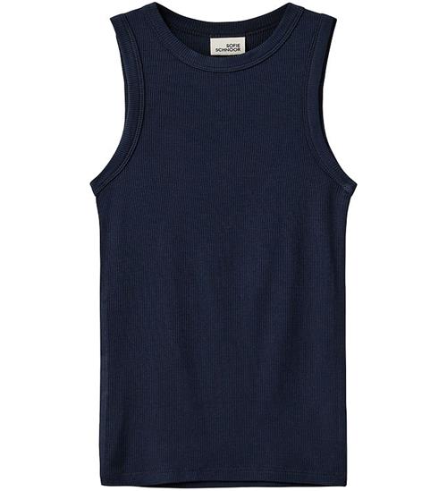 Sofie Schnoor Tanktop - Rib - Jullie - Navy Blue