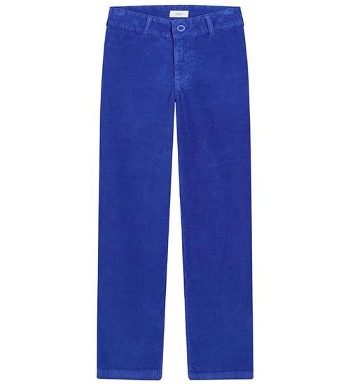 Grunt FlÃ¸jlsbukser - Wise Wide Corderoy - Digital Blue