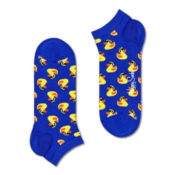 Happy socks Strømper Rubber Duck Ankle Sock Blå Mønster bomuld Str 36/40