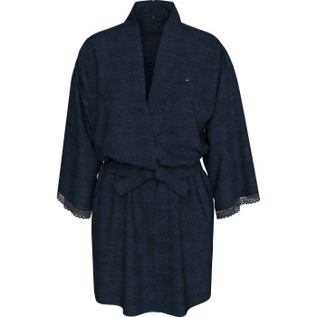 Tommy Hilfiger Modal Kimono Marineblå Large Dame