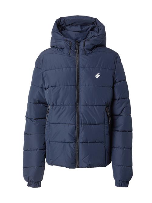 Superdry Overgangsjakke 'Spirit'  navy / hvid