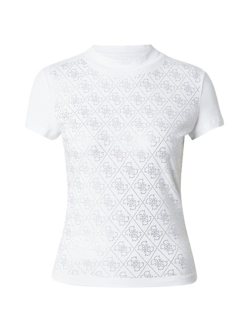 Se GUESS Shirts  sølv / hvid ved About You