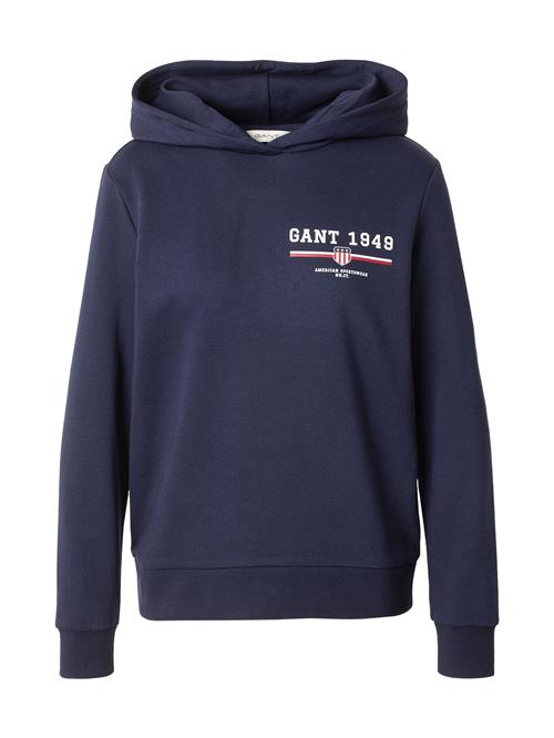 GANT Sweatshirt  mørkeblå / knaldrød / hvid