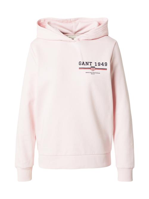 GANT Sweatshirt  lyserød / rød / sort
