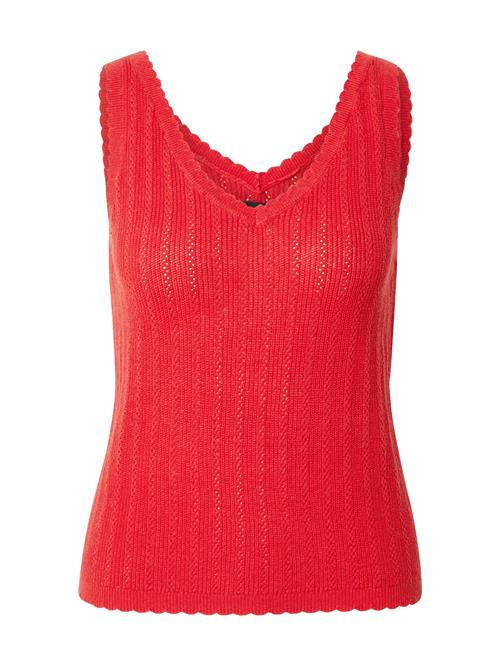 VERO MODA Sticktop 'VMLUXLIGHT'  brandrød