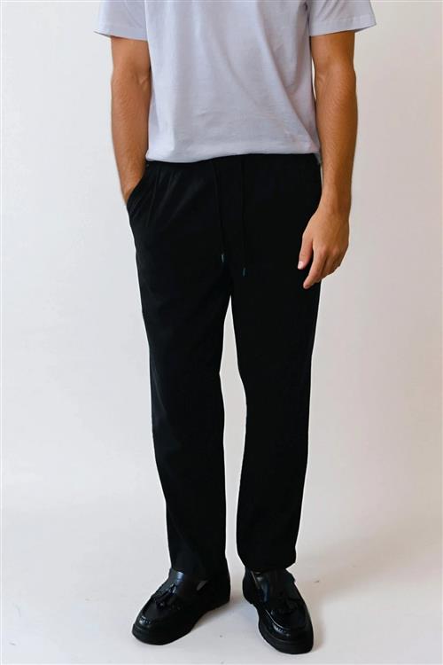 Caleb Loose Fit Jeans - Sort - M - TeeShoppen