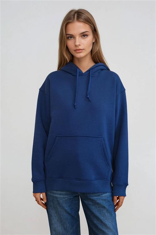 Stella Oversized Hoodie - Navy - XS - TeeShoppen