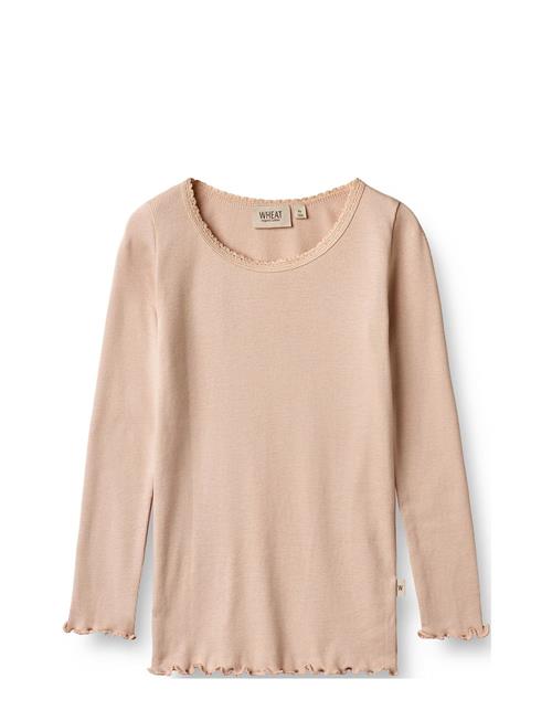 Rib T-Shirt Reese Wheat Pink