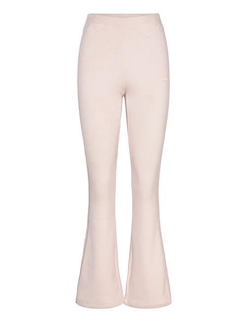 Se Adidas Originals Rib Flared Legging Adidas Originals Pink ved Booztlet