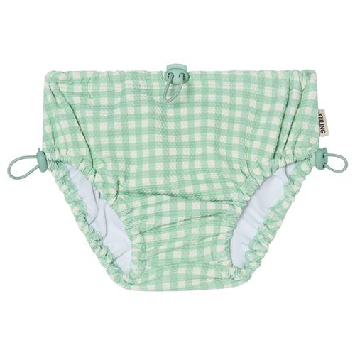 Kuling Kos Badeble Mint Check | Grønn | 74/80 cm