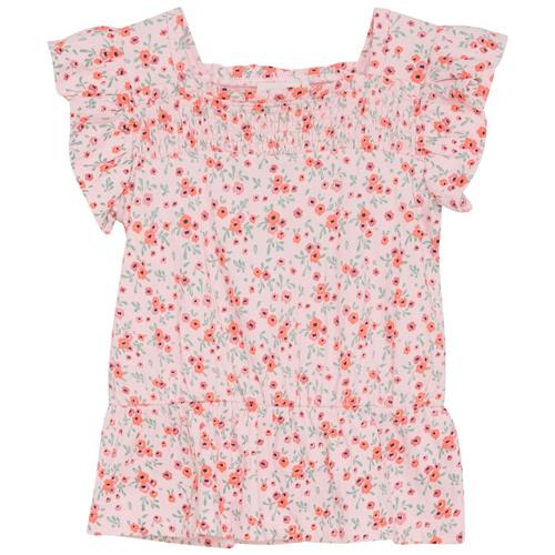 Minymo T-shirt Aop Rosen Quartz | Lyserød | 122 cm