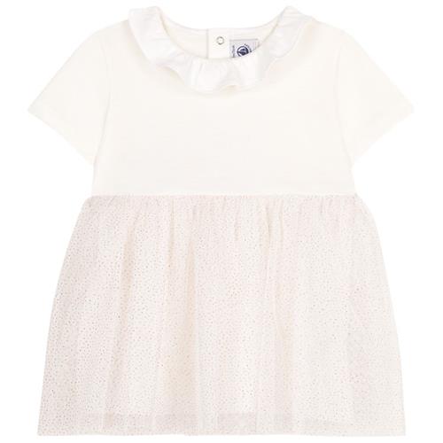 Petit Bateau Tylkjole Marshmallow Copper | Hvid | 6 months