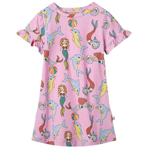 Småfolk Mermaids And Dolphins Kjole Pink Lavender | Lyserød | 5-6 years
