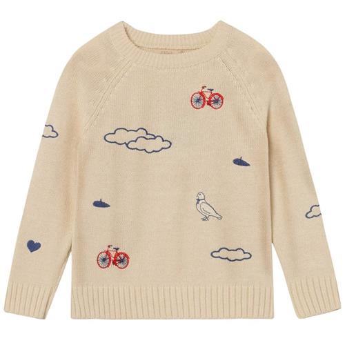 Fliink Magic Icon Pullover SANDSHELL 12 months  Creme  12 måneder  Unisex