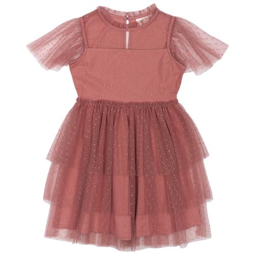 The New Narice Kjole Old Rose | Lyserød | 3-4 years