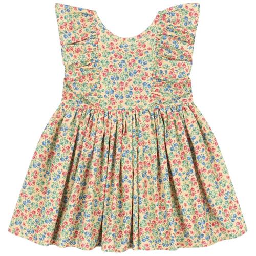 Konges Sløjd GOTS Cianna Kjole Fandango Fleur | Beige | 3 years