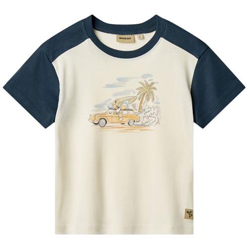 Wheat GOTS Vincent T-shirt Ivory |  | 128 cm