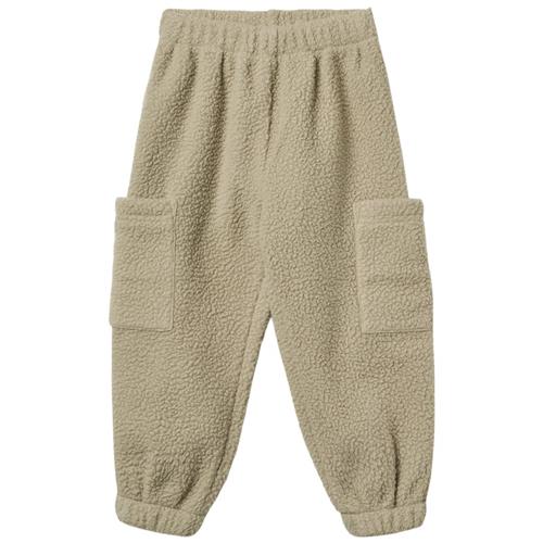 Wheat Suun Fleece-bukser Drift Wood | Beige | 116 cm