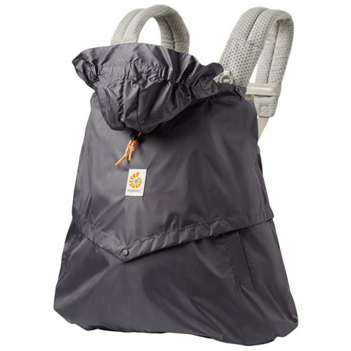 Ergobaby Stormdække Charcoal/Black | Sort | 0-3