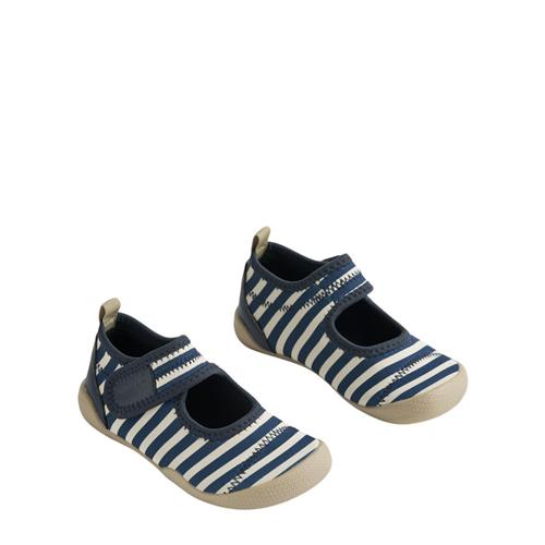 Wheat Wavey Svømmesko Indigo Stripe | Blå | 31 EU
