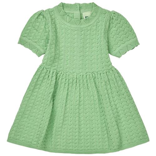 FUB Strikket Kjole Emerald | Grønn | 80 cm
