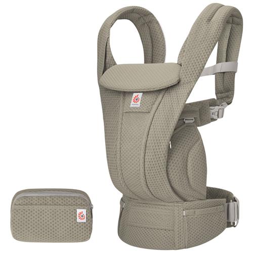 Ergobaby Omni Deluxe Mesh Bæresele Soft Olive | Grønn | 0