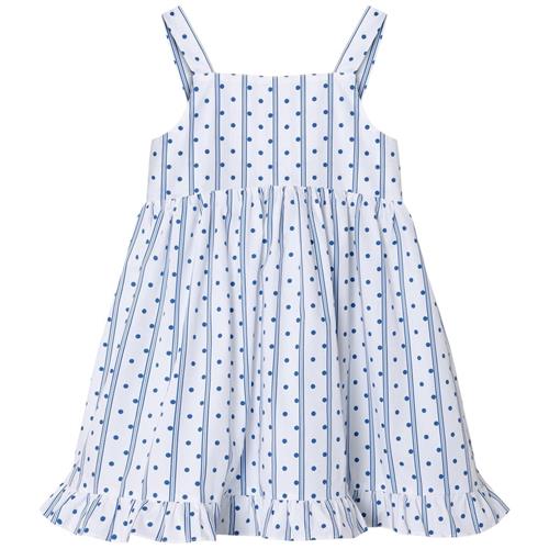 Fliink Polka Kjole Cloud Dancer Dot Aop | Hvid | 3 years