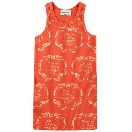 Bobo Choses Ribbon Gift All Over Midi Kjole Red | Rød | 2-3 years