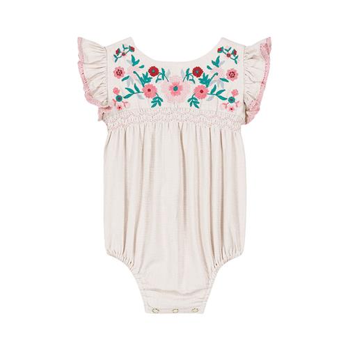 Louise Misha Nusha Romper Cream |  | 9 months