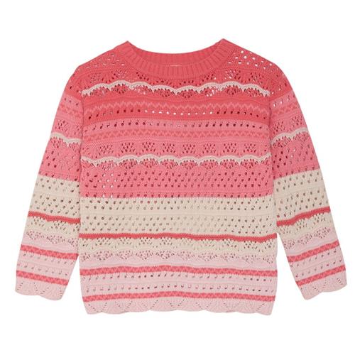 Minymo Strikket Pullover Rosen Quartz 86 cm  Lyserød  86 cm  kvinde