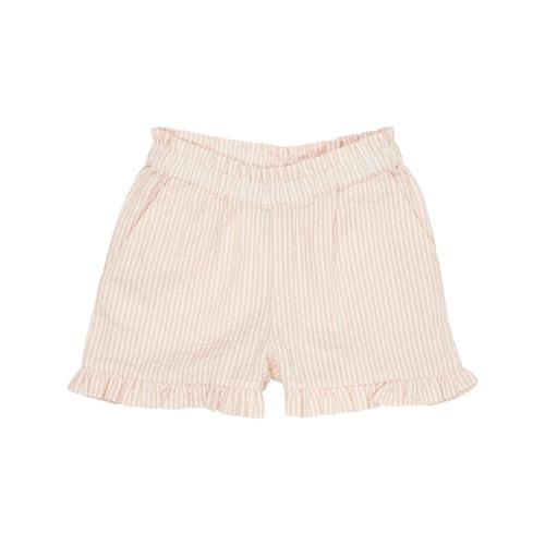 Copenhagen Colors Seersucker-shorts Dusty Rose Cream Stripe | Lyserød | 128 cm