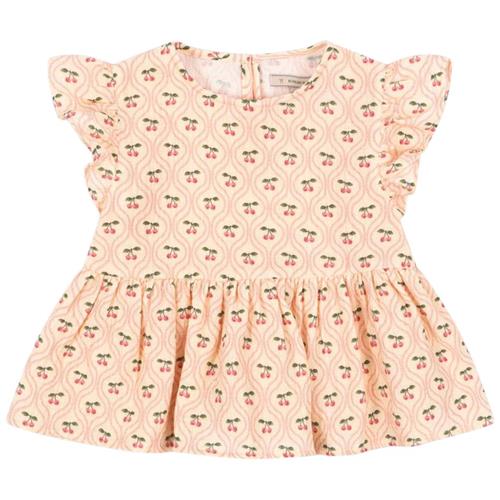 Konges Sløjd GOTS Coco Til Toppen Cherry Pink Motif | Lyserød | 2 years