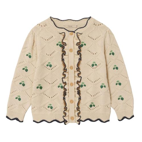 Fliink Mela Cardigan Med Flæser SANDSHELL |  | 3 years