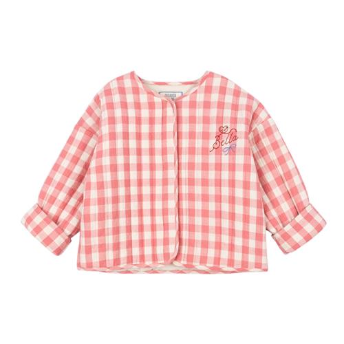 Konges Sløjd RHW X KS Bella Jakke Peach Blossom Check 5-6 Y    5-6 år  kvinde