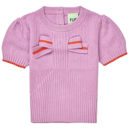 FUB Baby Strikket Kortærmet Sweater Orchid | Lyserød | 86 cm