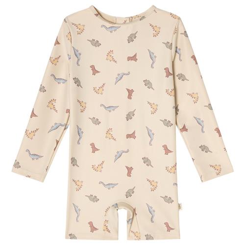 Buddy & Hope Billie UV-dragt Dinosaur | Hvid | 98/104 cm