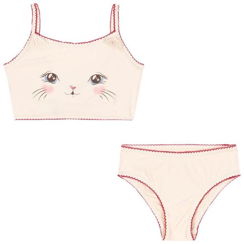 Konges Sløjd Kitty Bikini Soft Pink 18 months  Lyserød  18 måneder  kvinde