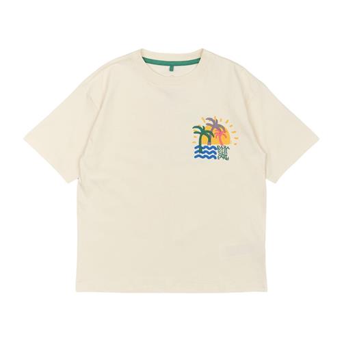 The New GOTS Obi Tee White Swan | Hvid | 5-6 years