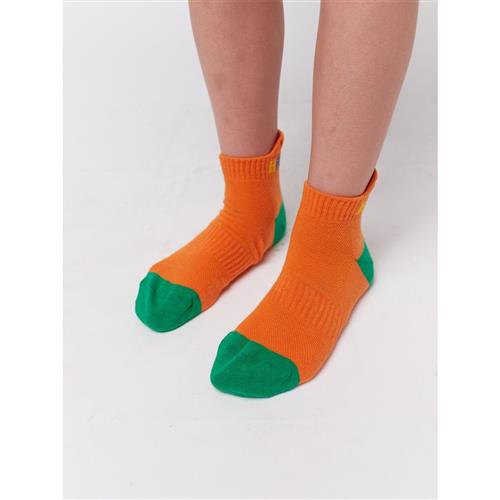 Bobo Choses Have Fun 2-pak Korte Sokker Multicolor | Grønn | 35-37 EU