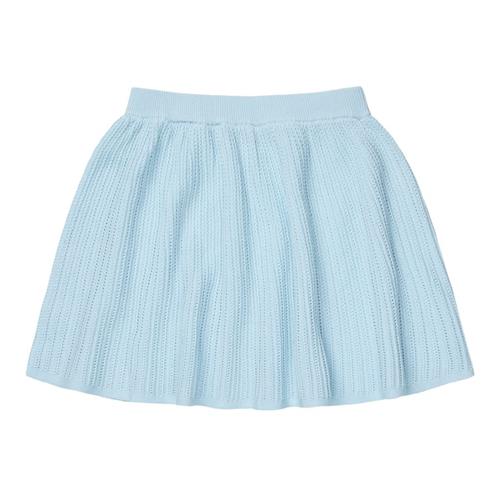 FUB Strikket Nederdel Light Blue | Blå | 100 cm