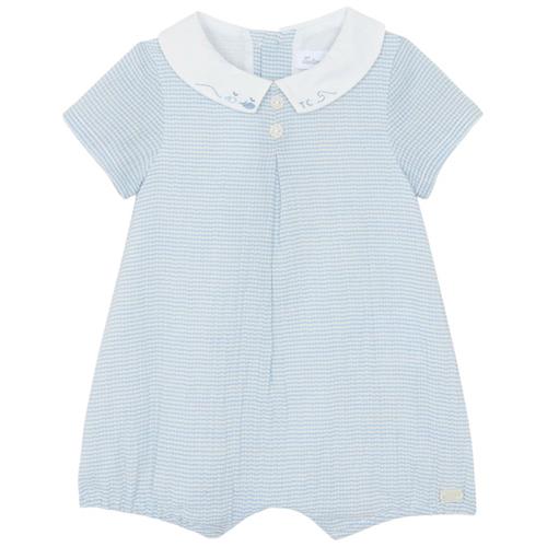 Tartine et Chocolat Romper Bleu Céleste | Blå | 9 months