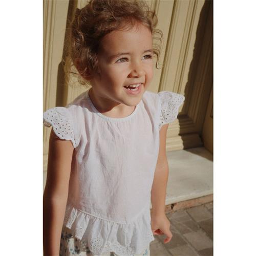 Konges Sløjd GOTS RHW X KS Fiori Til Toppen Optic White | Hvid | 18 months