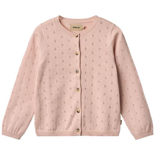 Wheat Maia Strikket Cardigan Powder | Lyserød | 104 cm