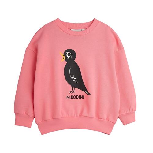 Mini Rodini GOTS Blackbird Sp Sweatshirt Pink | Lyserød | 128/134 cm