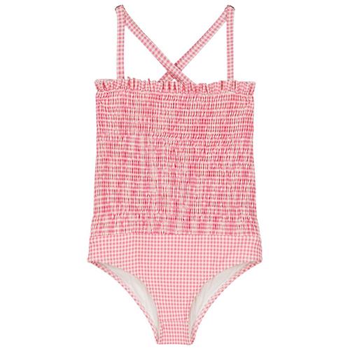 Louise Misha Brigit Badedragt Pink Fragola Vichy | Lyserød | 18 months