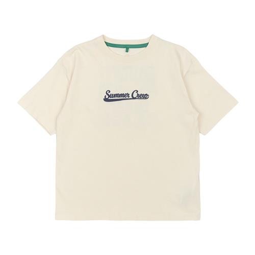 The New GOTS Ore Tee White Swan | Hvid | 11-12 years