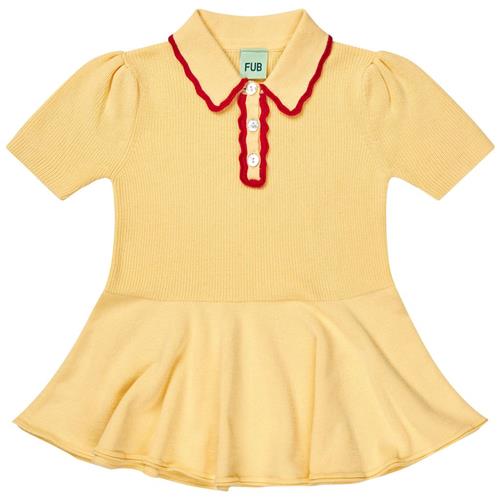FUB Strikket Bluse Vanilla | Gul | 90 cm