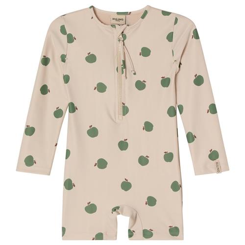 Kuling Paros UV-dragt Green Apple | Hvid | 110/116 cm