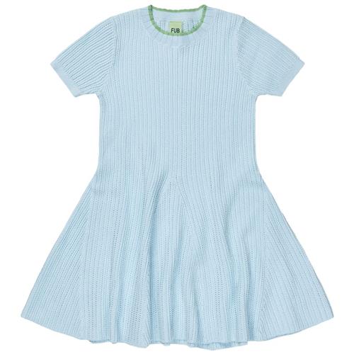 FUB Strikket Kjole Light Blue | Blå | 100 cm